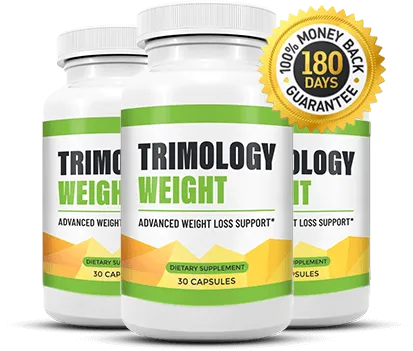 Trimology Weight — 3 bottle pack with 180-day money back guarantee