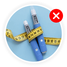 No painful injections